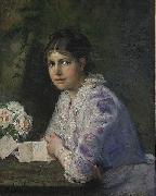 Elisabeth Keyser Day dreams Sweden oil painting artist